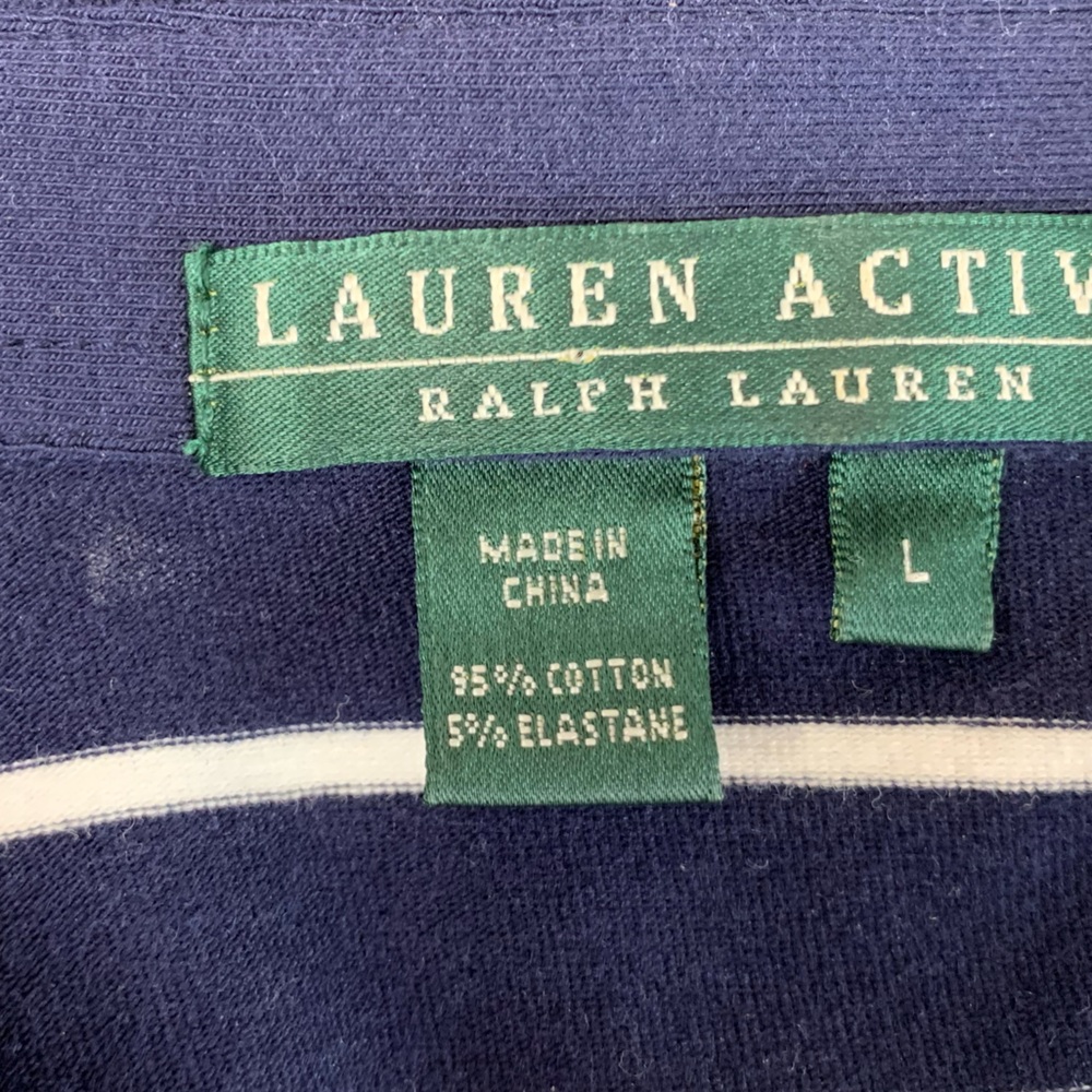 Ralph Lauren Women’s Navy/red/white Active wear Sport Tee Size M Like New - Picture 6 of 6